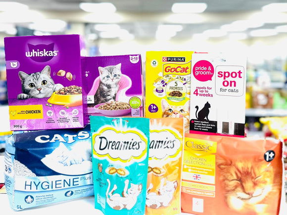 Cat Food & Accessories
