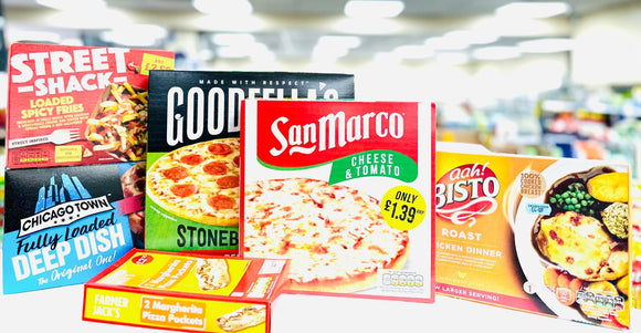 Frozen ready meals & pizza