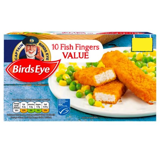 Birds Eye 10 Value Fish Fingers 250g