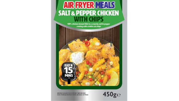 MJ's Salt and Pepper Chicken and Chips