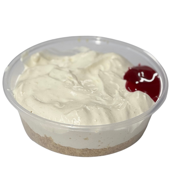 White Chocolate & Raspberry Cheesecake