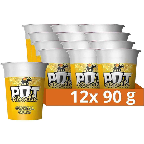 Pot Noodle Original Curry 12x90g