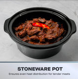 Daewoo Stainless Steel Slow Cooker 3.5l