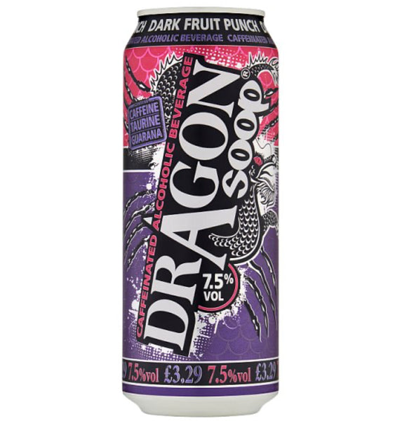 Dragon Soop Dark Fruit Punch 500ml