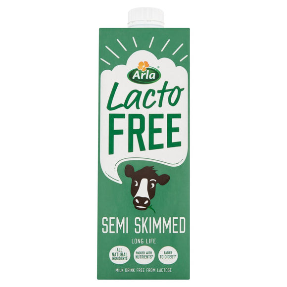 Arla LactoFREE Long Life Semi Skimmed Milk Drink 1L
