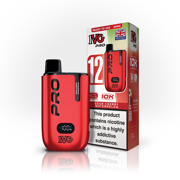 IVG Pro Sour Cherry Watermelon Kit 10k