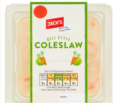 Jack's Deli Style Coleslaw 200g