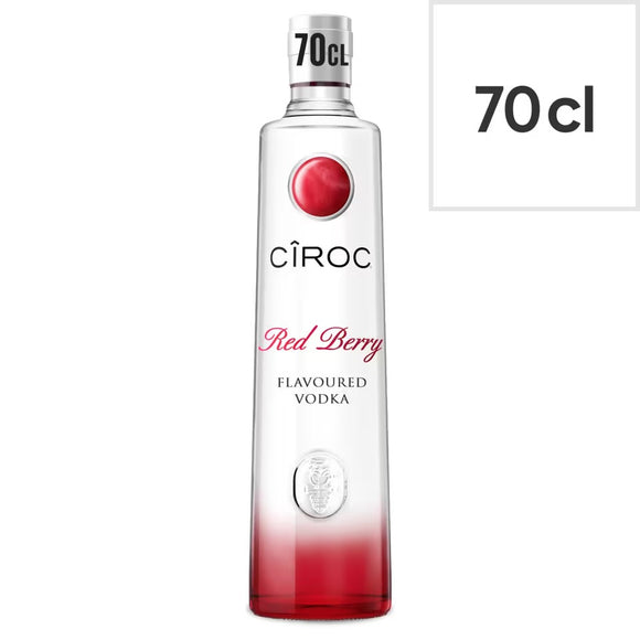 Ciroc Red Berry Flavoured Vodka 70cl