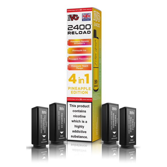IVG 4In1 Pineapple Edition Pods 2400