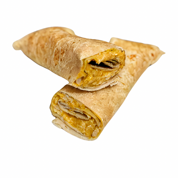 Coronation Chicken Wrap Toasted