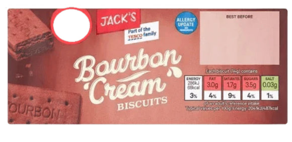 Jack’s Bourbon Cream Biscuits 150g