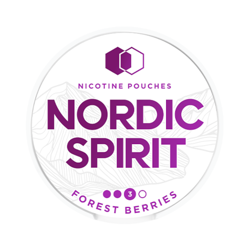 Nordic Spirit Forest Berries Nicotine Pouches 3dot