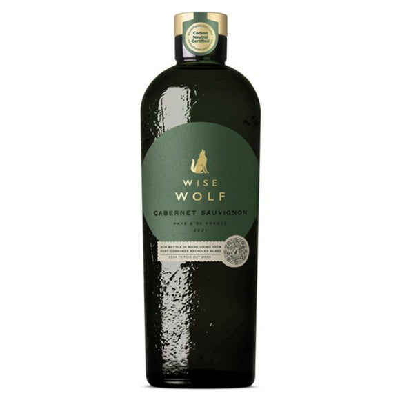 Wise Wolf Cabernet Sauvignon Red Wine 75cl