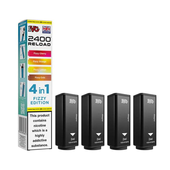 IVG 4In1 Fizzy Edition Pods 2400