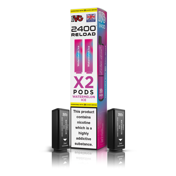 IVG Reload Watermelon Ice Pods x2 2400