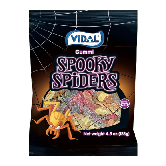 Vidal Jelly Spooky Spiders 150g
