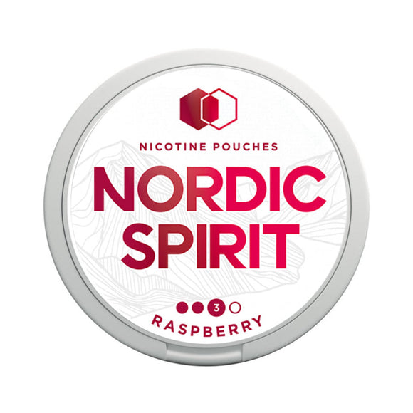 Nordic Spirit Raspberry Nicotine Pouches 3dot