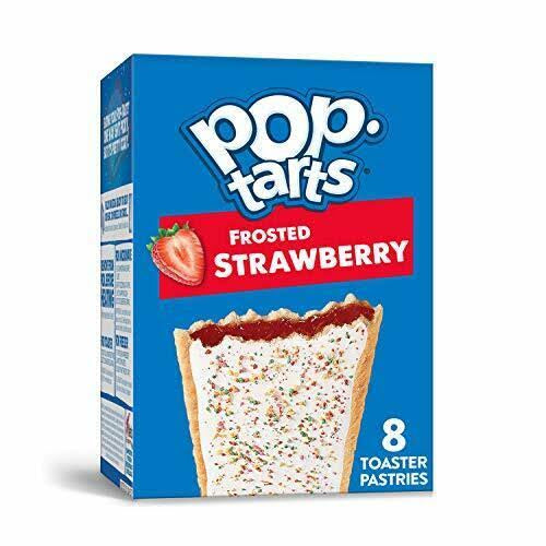 Kellogg's frosted pop tarts strawberry 8 x 48g
