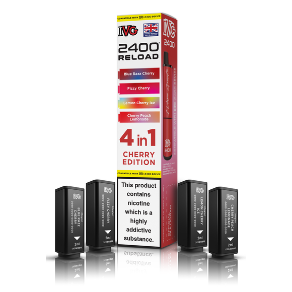 IVG 4In1 Cherry Edition Pods 2400