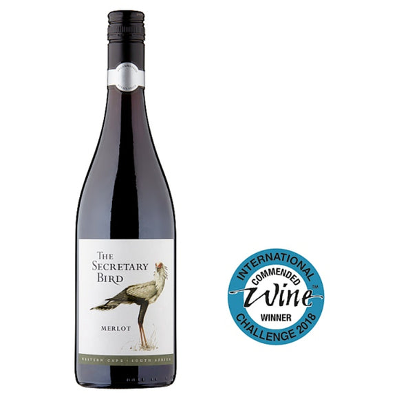 Secretary Bird Merlot 75cl