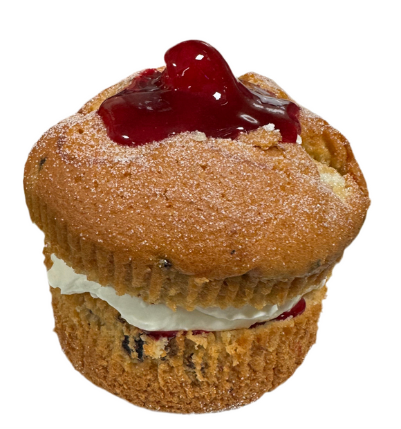 Blueberry Raspberry Cream Sandwich