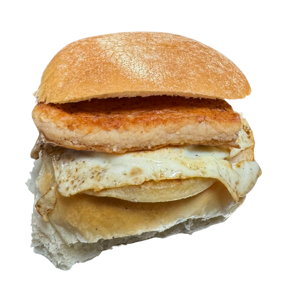 Premier Pork Link Sausage, Fried Egg & Potato Scone Roll