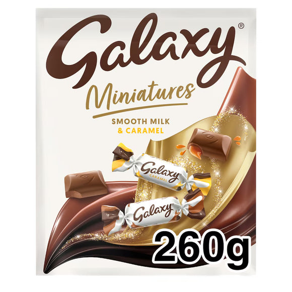 Galaxy Miniatures Smooth Milk & Caramel 260g