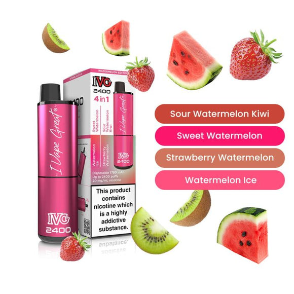 IVG 4In1 Kit Watermelon Edition 2400