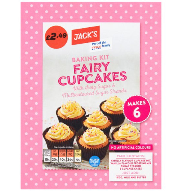 Jack's Fairy Cupcakes baking kit 290