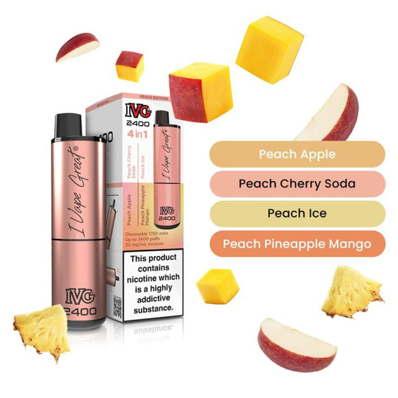 IVG 4In1 Kit Peach Edition 2400
