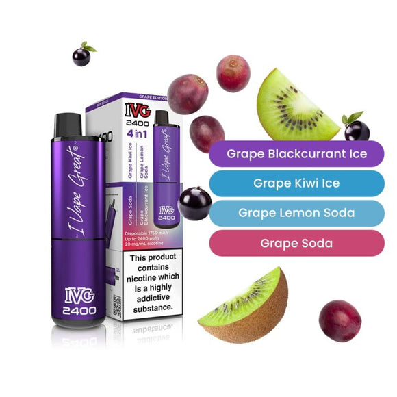 IVG 4In1 Grape Edition 2400