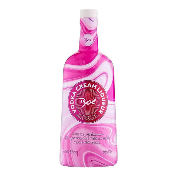 Boe Raspberry & White Chocolate Vodka Cream Liqueur 70cl