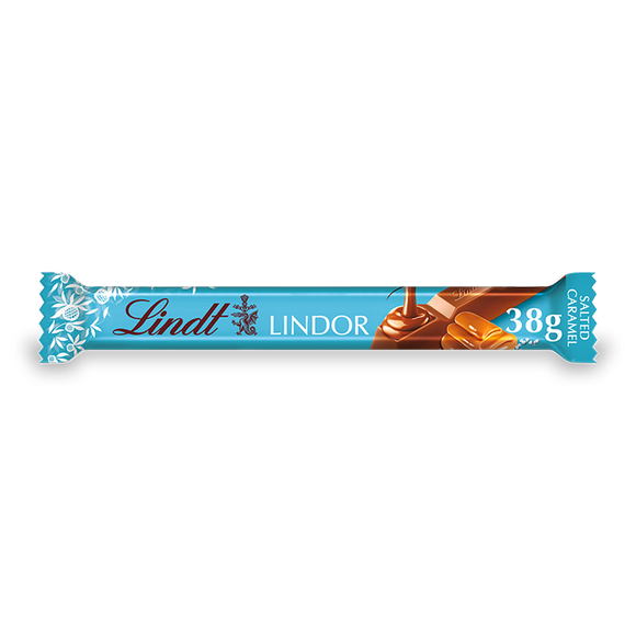 Lindt Lindor Milk Chocolate Salted Caramel 38g