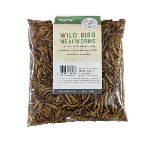 Hojay Wild Bird Mealworms 50g
