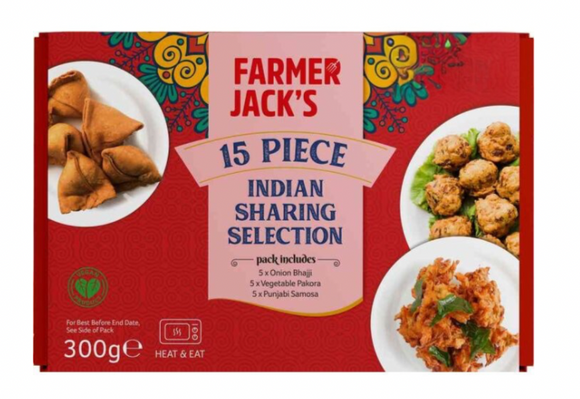 Farmer jacks 15 Piece Indian Sharing Selection 300g