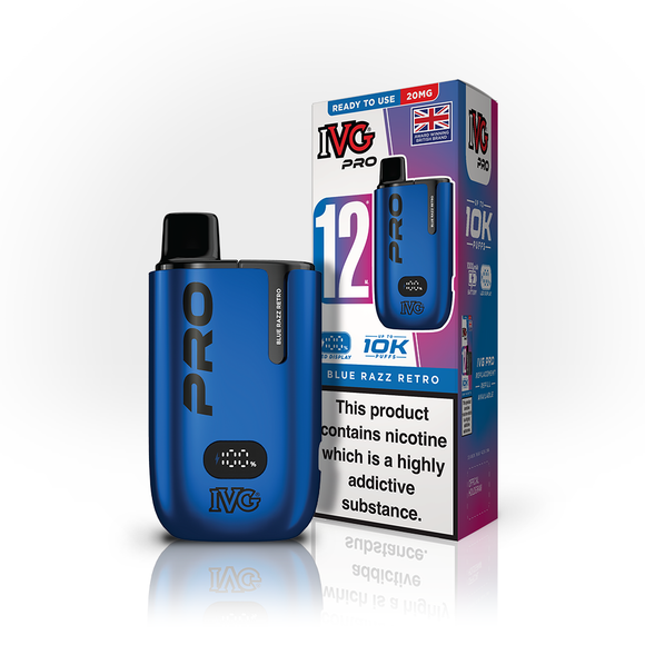 IVG Pro Blue Razz Retro Kit 10k