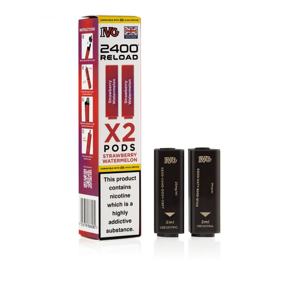 IVG Reload Strawberry Watermelon Pods x2 2400