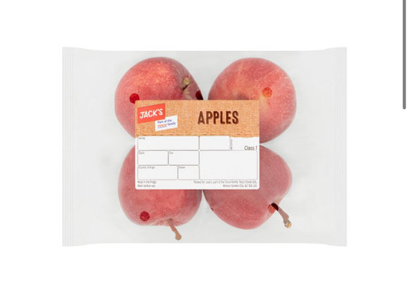Jack's Red Apples 4 Pack