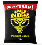 Space Raiders Pickled Onion Flavour Cosmic Corn Snacks 25g