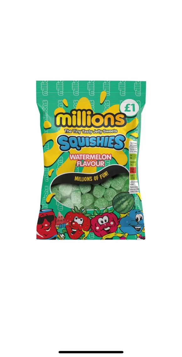 Millions Squishies Watermelon Bag 120g