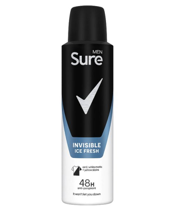 Sure Anti-perspirant Aerosol Invisible Ice Fresh 150 ml