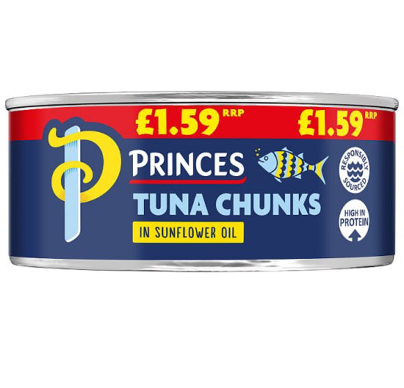 Princes Tuna Chunks in Sunflower Oil 145g
