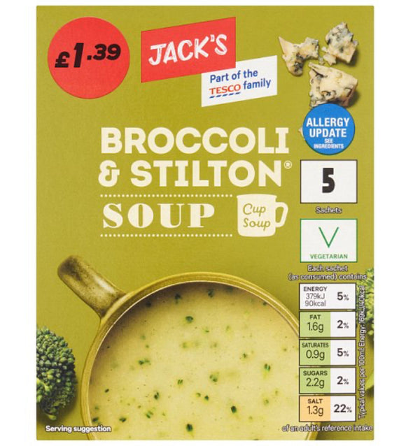 Jack's cupasoup Broccoli & Stilton 120g