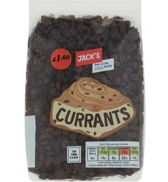 Jack's Currants 375g