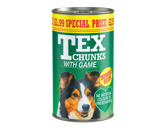 Tex Chunks with Game 1.2kg