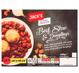 Jack's Beef Stew & Dumplings 400g