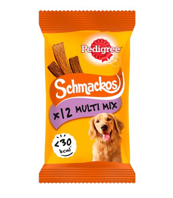 Pedigree schmackos poultry mix 12 sticks