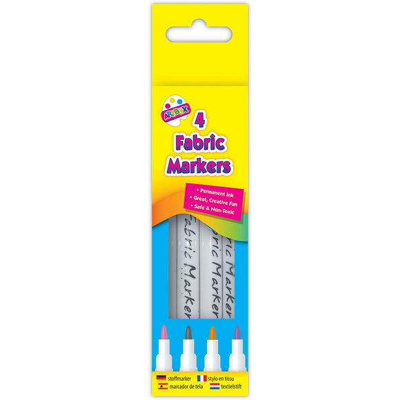 Artbox 4 Fabric Markers