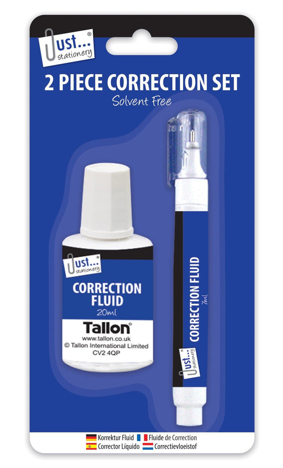 Just Stationery 2 Piece Correction Set