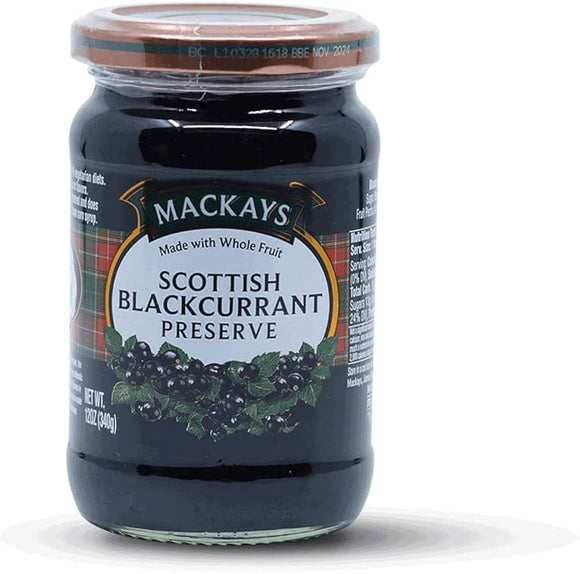 Mackays Blackcurrant Preserve 340g